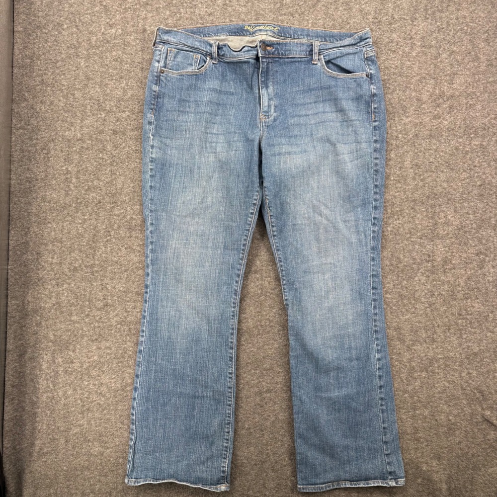 Old Navy The Sweetheart Bootcut Jean Medium Wash Blue Denim Size 18 Regular Tall